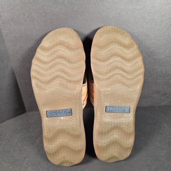 SPERRY Top-Sider Mens Outter Banks STS17567  Sandals TanFlip Flops NWT im Box